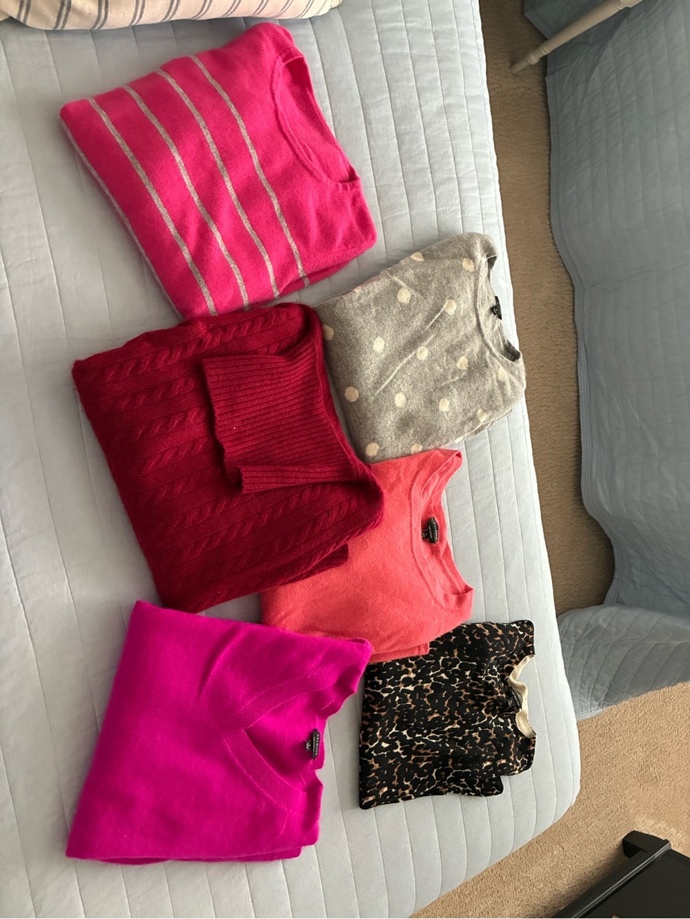 Cashmere sweaters
